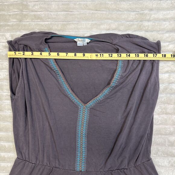 Boden Womens Grey Summer dress Size 14 - Picture 6 of 10